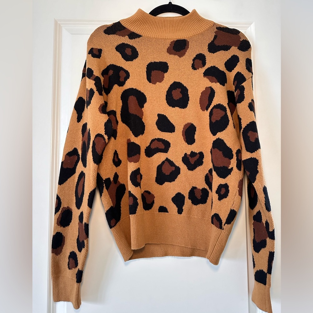 Who What Wear Mock Neck Sweater